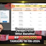 BUKTI JACKPOT SLOT WILD BANDITO TERPERCAYA DI INDONESIA TGL 18-06-2024