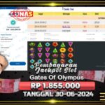 BUKTI JACKPOT SLOT GATES OF OLYMPUS TERPERCAYA DI INDONESIA TGL 30-06-2024