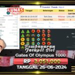 BUKTI JACKPOT SLOT GATES OF OLYMPUS 1000 TERPERCAYA DI INDONESIA TGL 26-06-2024