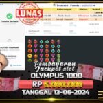 BUKTI JACKPOT GATES OF OLYMPUS 1000 TERPERCAYA DI INDONESIA TGL 13-06-2024