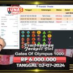 BUKTI JACKPOT SLOT GATES OF OLYMPUS 1000 TERPERCAYA DI INDONESIA TGL 02-07-2024