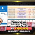 BUKTI JACKPOT TOGEL ONLINE TOTO MACAU 5D TERPERCAYA DI INDONESIA TGL 15-07-2024