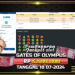 BUKTI JACKPOT SLOT GATES OF OLYMPUS TERPERCAYA DI INDONESIA TGL 18-07-2024