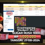 BUKTI JACKPOT SLOT SUGAR RUSH 1000 TERPERCAYA DI INDONESIA TGL 21-08-2024