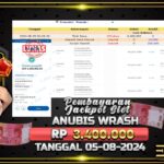 BUKTI JACKPOT SLOT ANUBIS WRATH TERPERCAYA DI INDONESIA TGL 05-08-2024