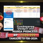 BUKTI JACKPOT SLOT MAFIA MAHYEM TERPERCAYA DI INDONESIA TGL 01-08-2024