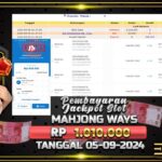 BUKTI JACKPOT SLOT MAHJONG WAYS TERPERCAYA DI INDONESIA TGL 05-09-2024